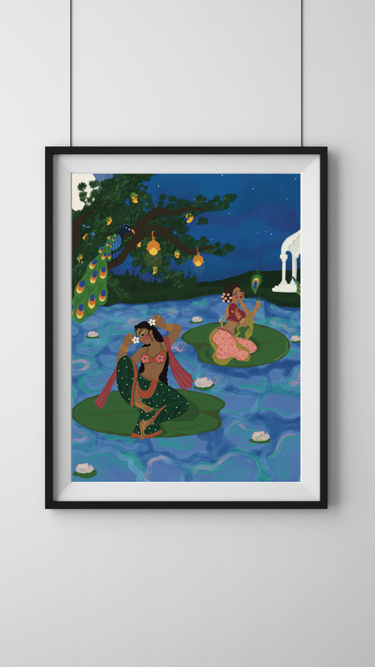 Chaand Bagh Art Print
