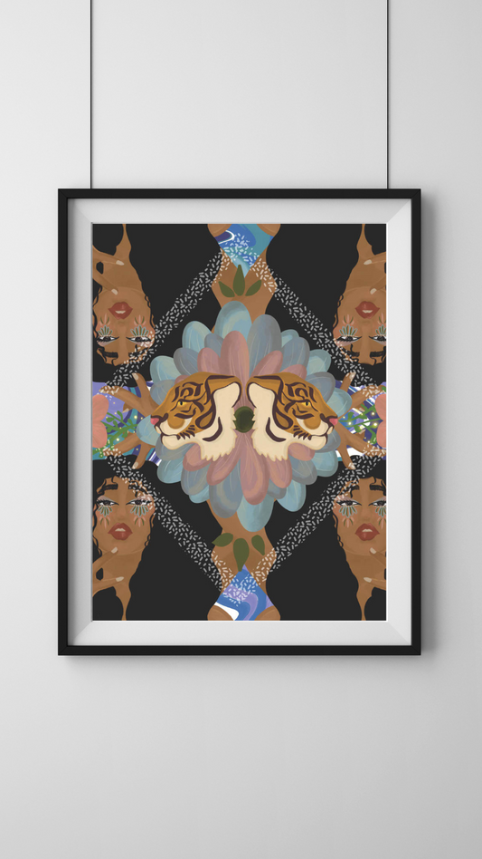 Divine Reflections - Art Print