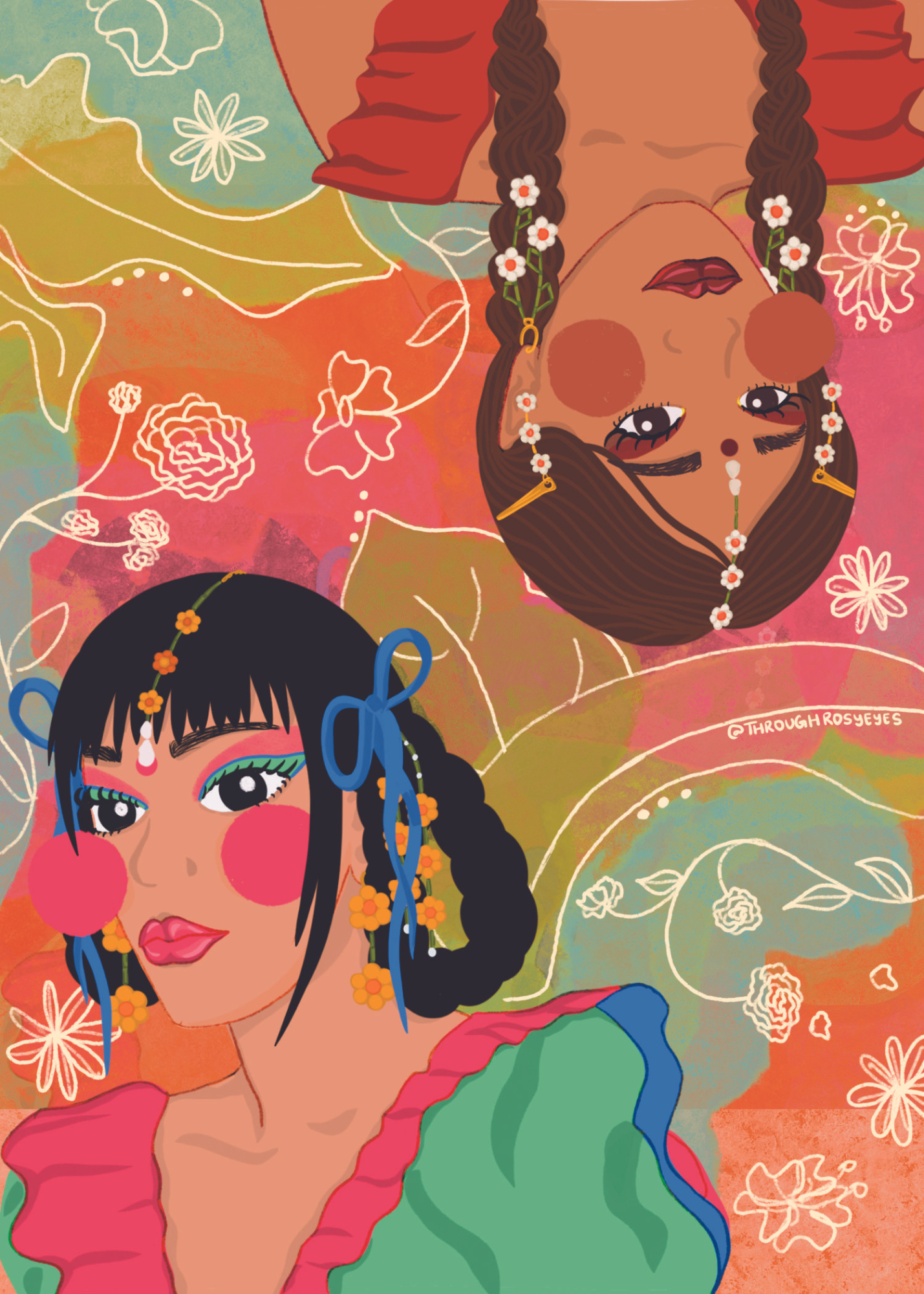 Holi Gang - Art Print
