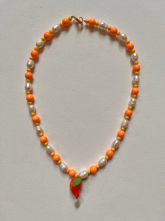 Mango Pearl Necklace