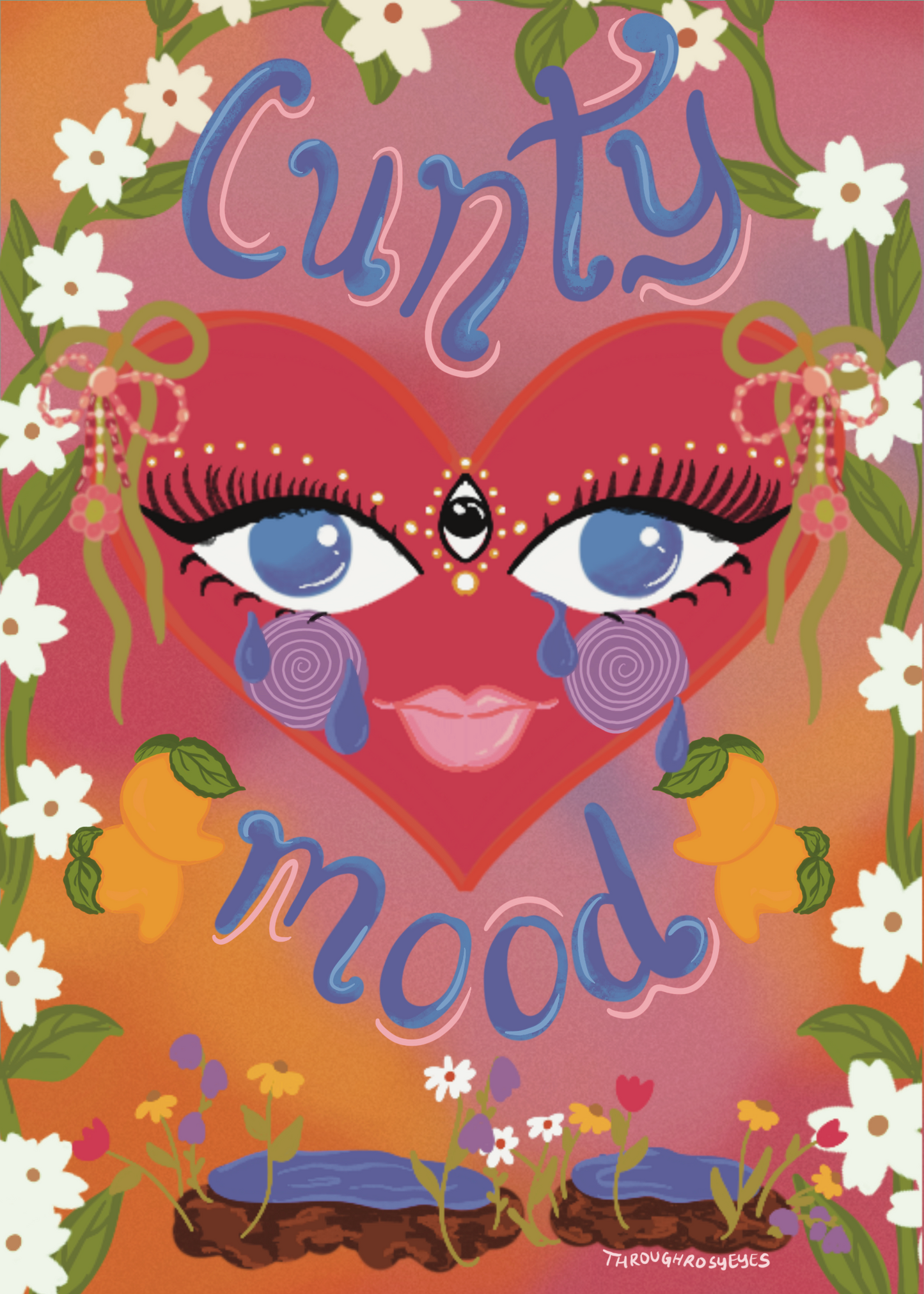 Cunty Mood - Art Print