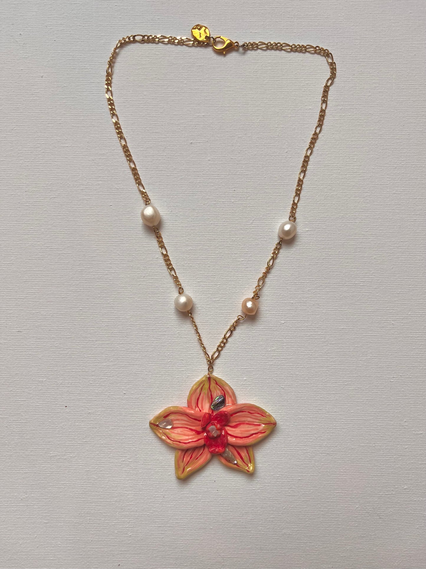 Orchid Necklace