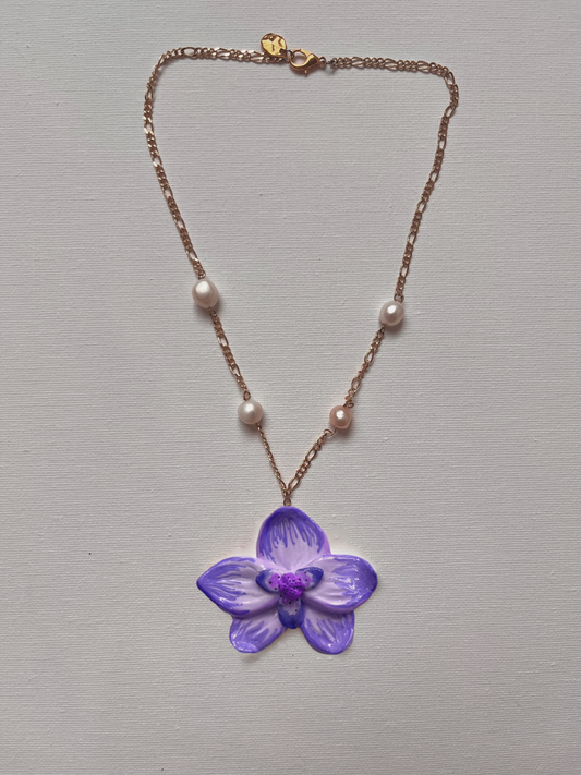 Orchid Necklace