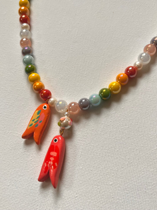 Rainbow Lake Necklace