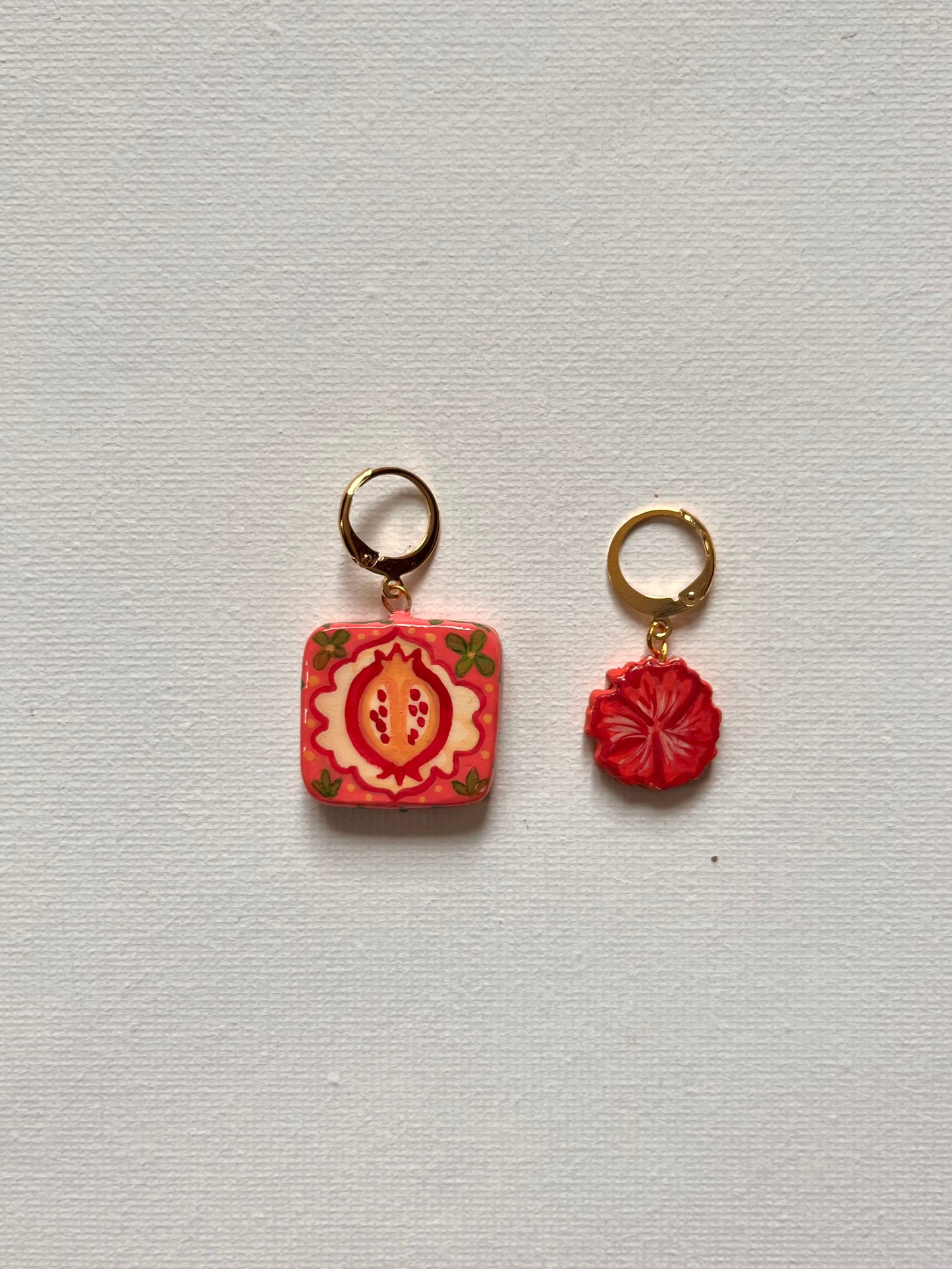 Anaar Barfi Earrings