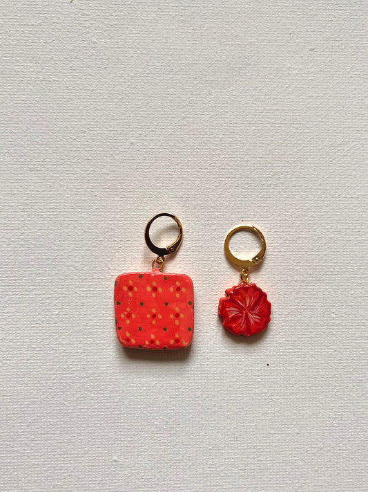 Anaar Barfi Earrings