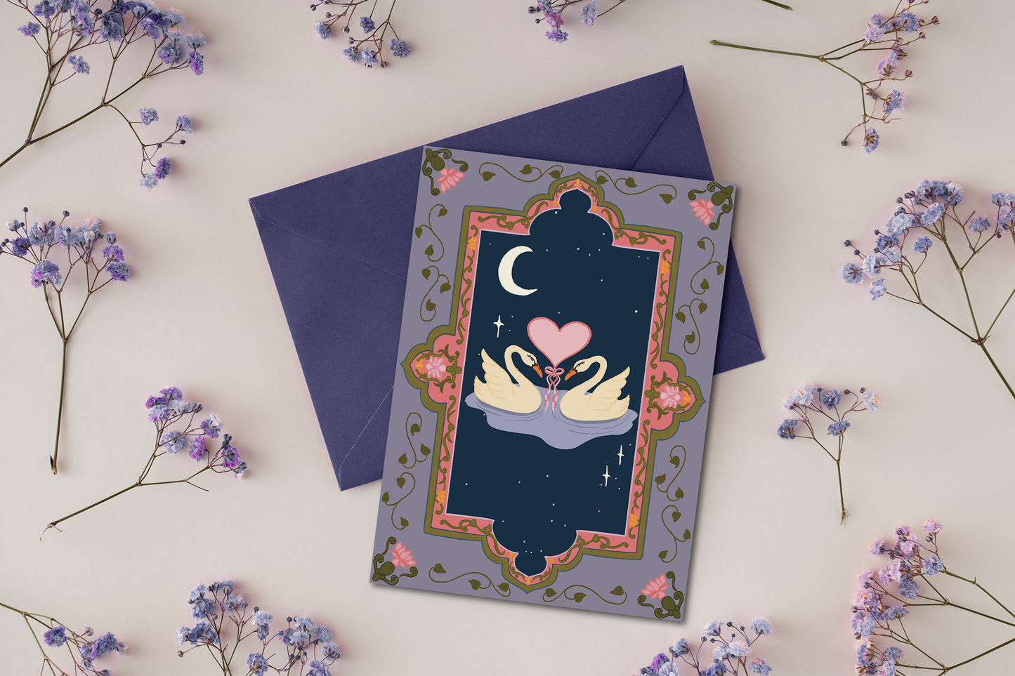 With Pyaar Greeting Card