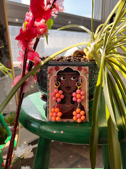 Phool (flower) Earrings