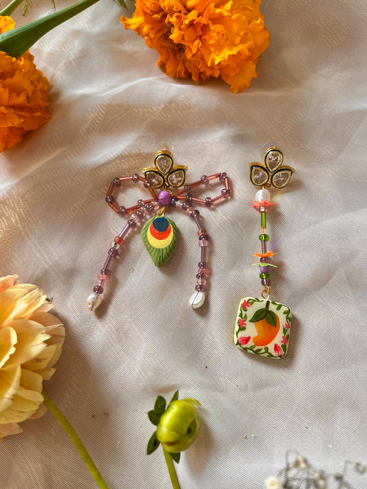 Aam Ka Ped Earrings