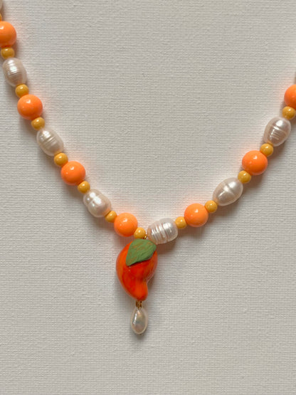 Mango Pearl Necklace