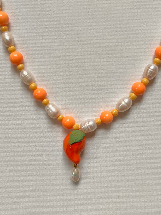 Mango Pearl Necklace