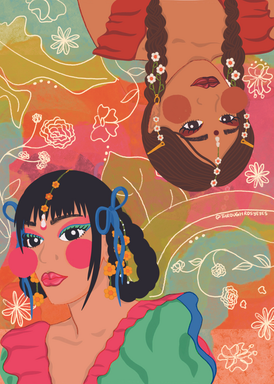 Holi Gang - Art Print