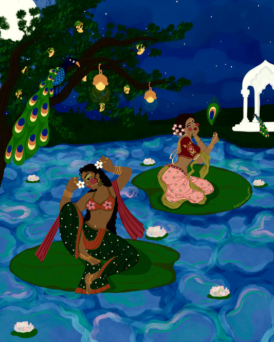 Chaand Bagh Art Print
