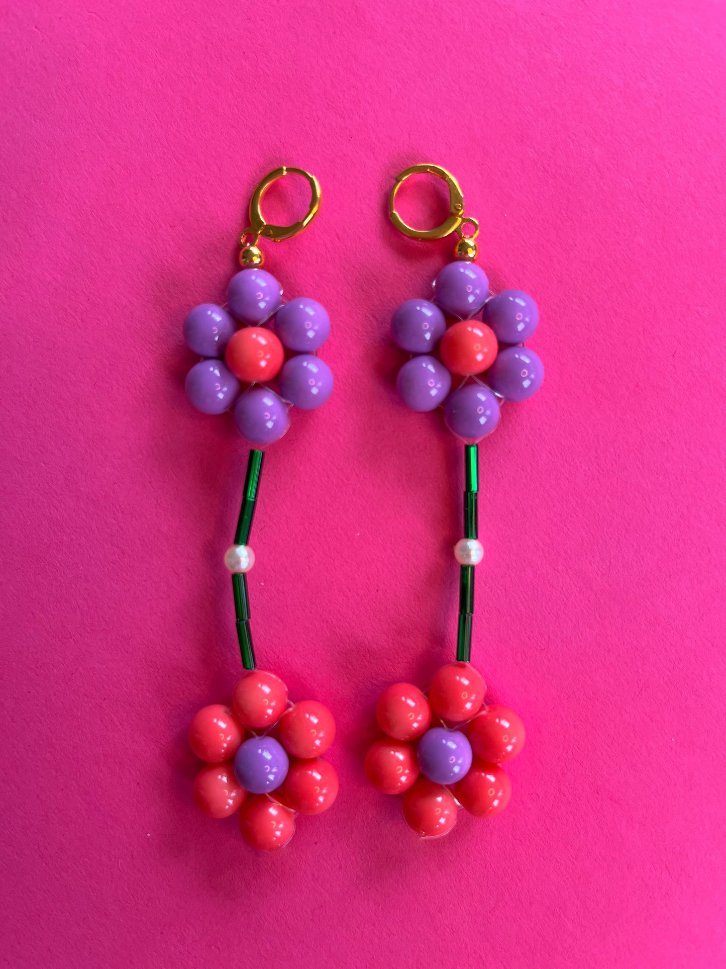 Phool (flower) Earrings