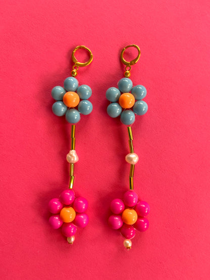 Phool (flower) Earrings