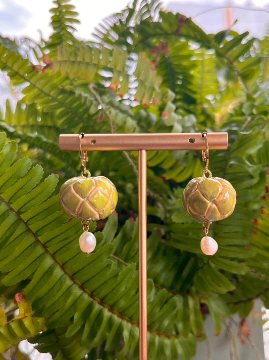 Custard Apple Earrings