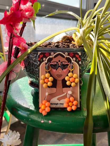 Phool (flower) Earrings