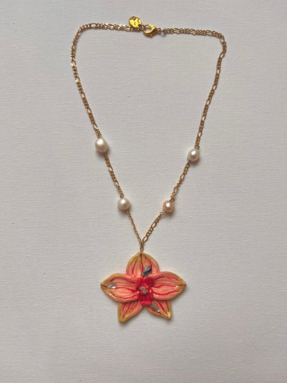 Orchid Necklace
