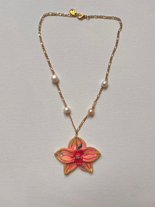 Orchid Necklace