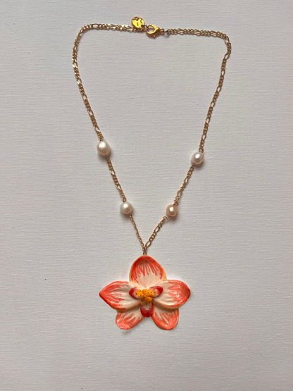 Orchid Necklace