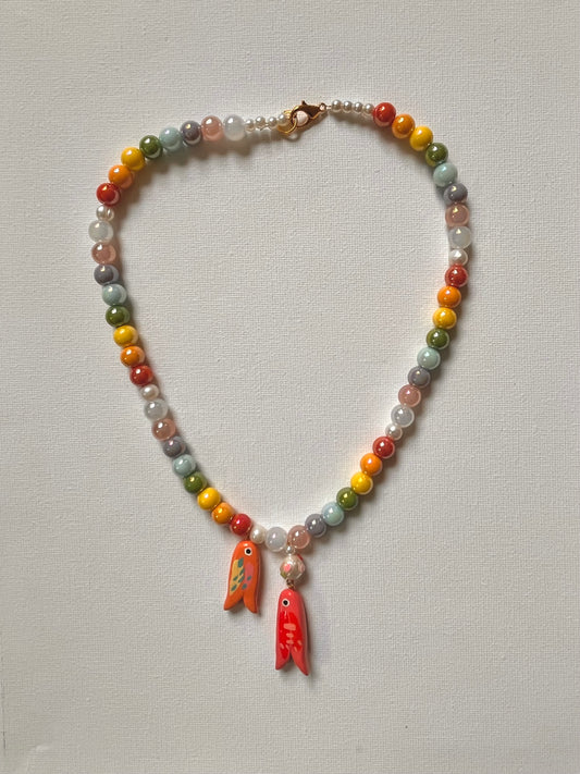 Rainbow Lake Necklace