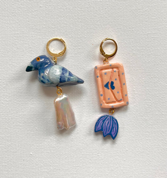 Letters to Home Earrings