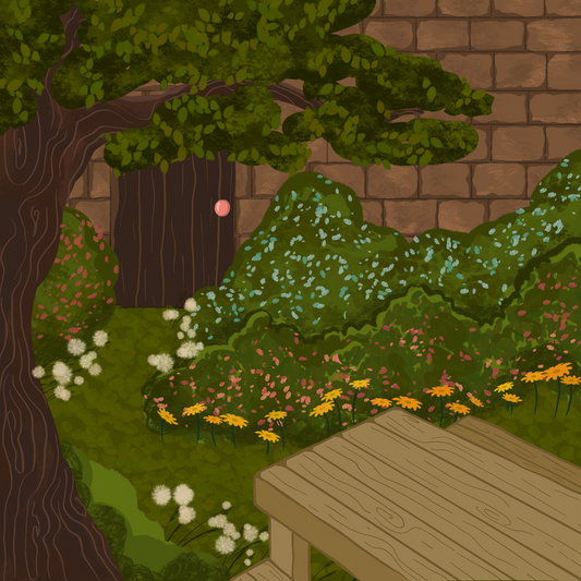 Picnic Spot Art Print